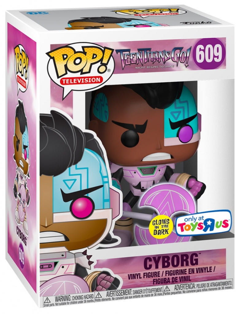 Cyborg - Teen Titans Go! vinyl figure collectible [Barcode 889698286817] - Main Image 3
