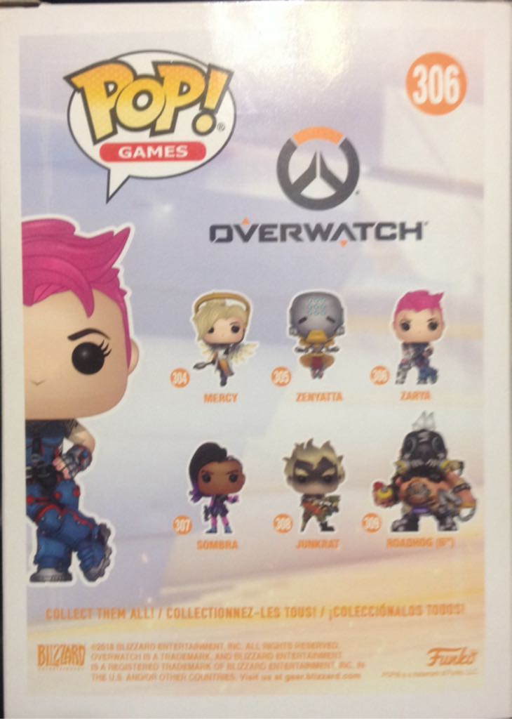 Zarya - Overwatch vinyl figure collectible [Barcode 889698290487] - Main Image 2