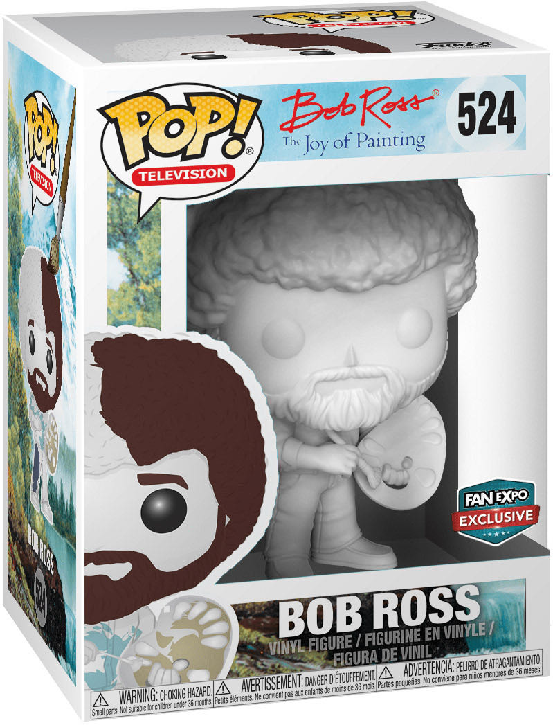 Bob Ross (D.I.Y.) - Bob Ross vinyl figure collectible [Barcode 889698291804] - Main Image 3
