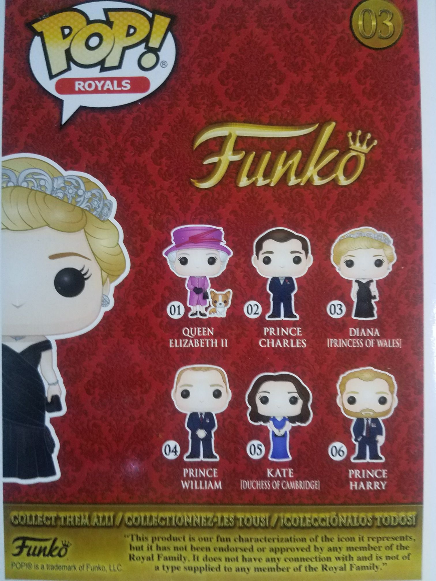 Diana - Celebrities vinyl figure collectible - Main Image 2