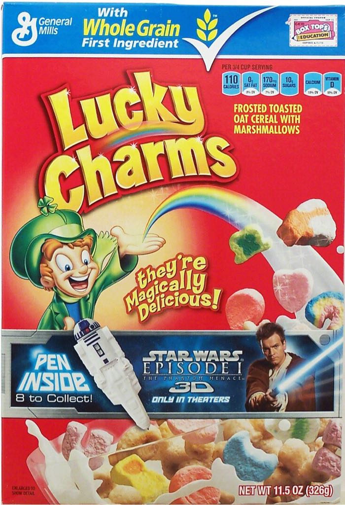 Ad Icon Lucky The Leprechaun (Glow) $50 - General Mills vinyl figure collectible [Barcode 889698259507] - Main Image 2