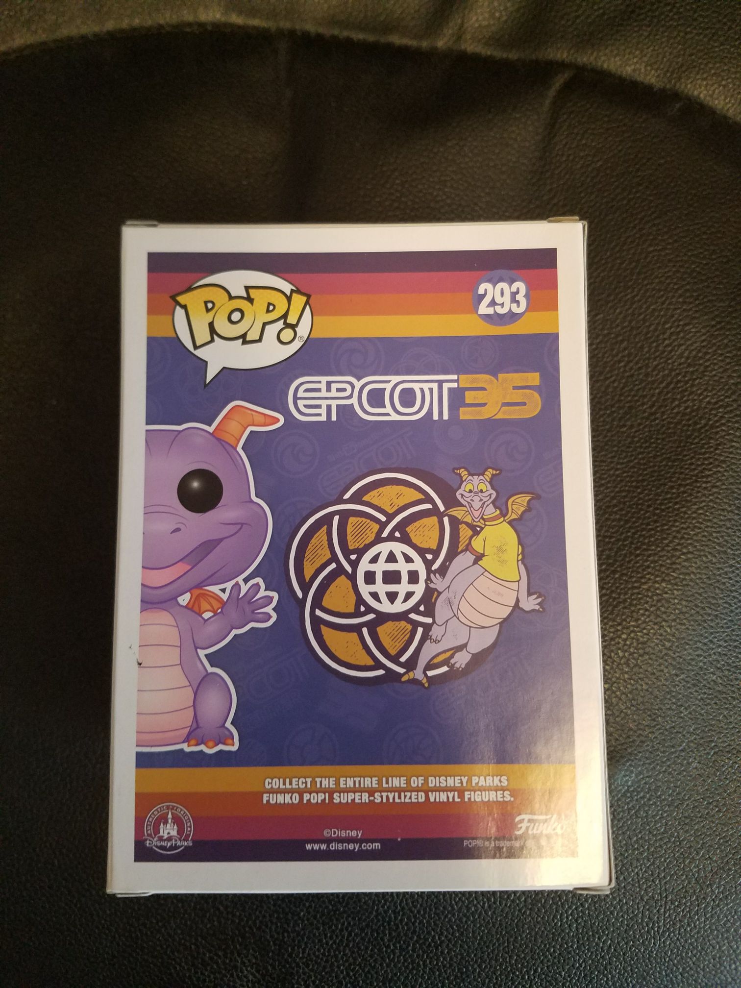 epcot 35 Figment - Disney Parks vinyl figure collectible [Barcode 11116080] - Main Image 2