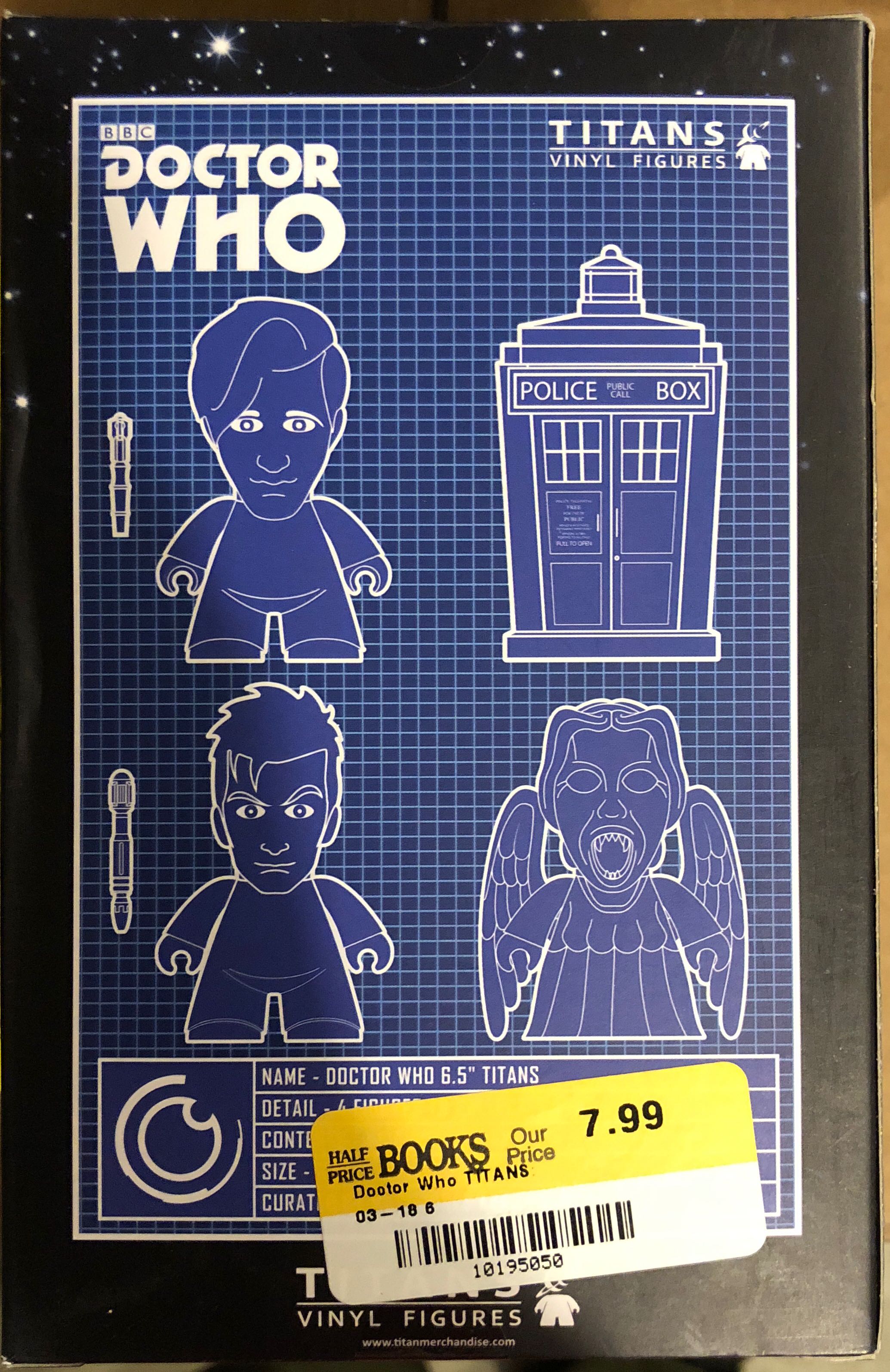 Weeping Angel  - Doctor Who vinyl figure collectible [Barcode 5052473029960] - Main Image 2