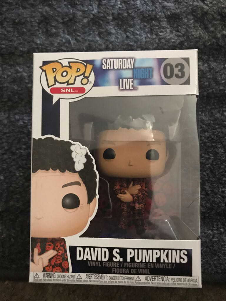 David S. Pumpkins  vinyl figure collectible [Barcode 889698267779] - Main Image 2