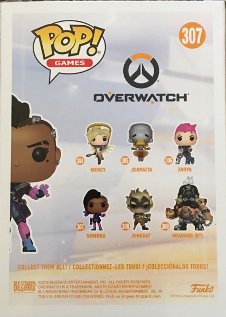 Sombra  vinyl figure collectible - Main Image 2
