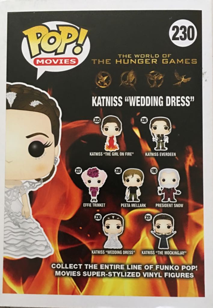 Katniss “Wedding Dress” - The Hunger Games vinyl figure collectible - Main Image 2
