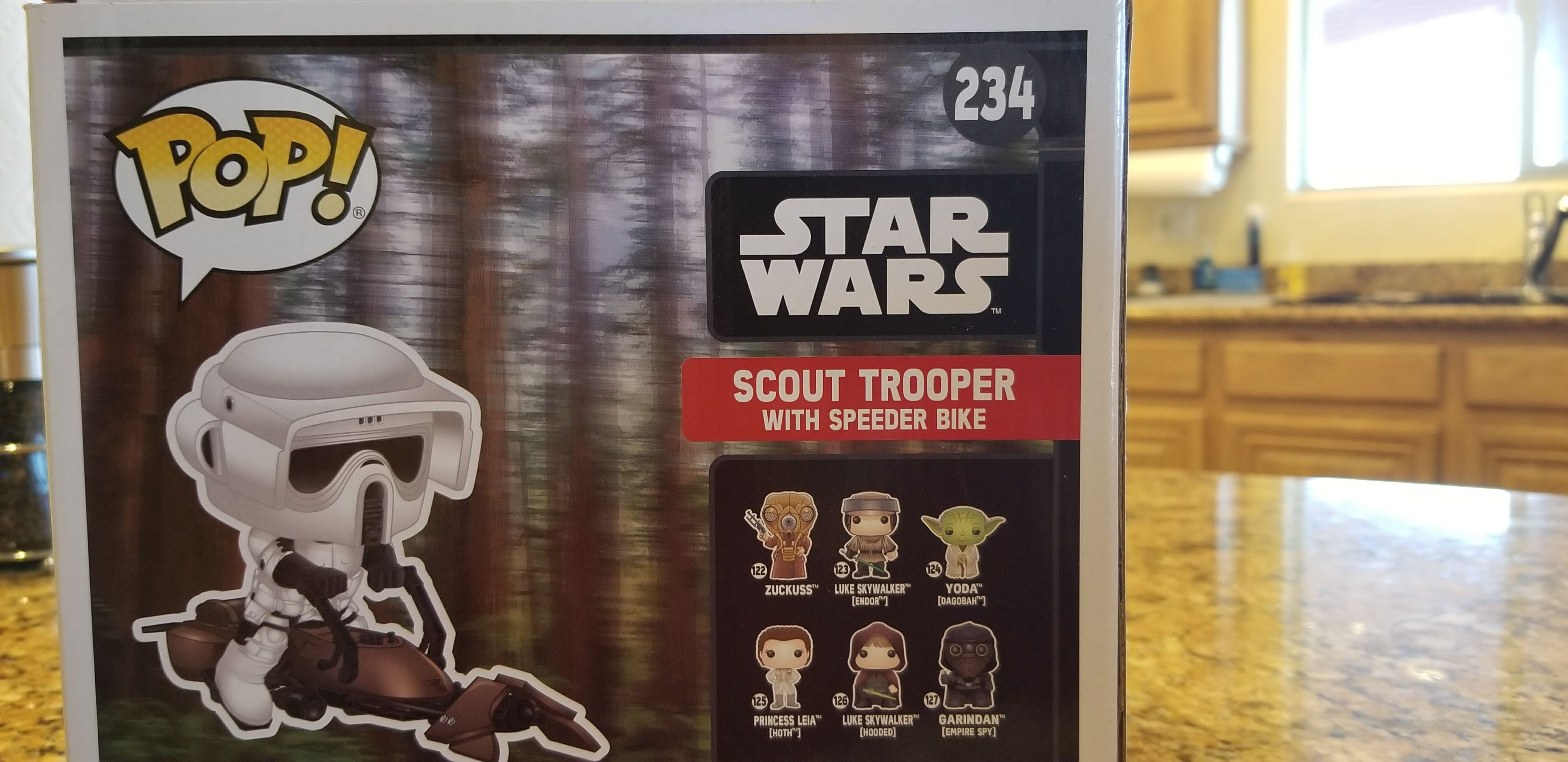 # 234 Scout Trooper With Speeder Bike - Star Wars vinyl figure collectible - Main Image 2