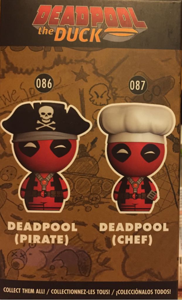 Deadpool The Duck  vinyl figure collectible [Barcode 889698287579] - Main Image 2