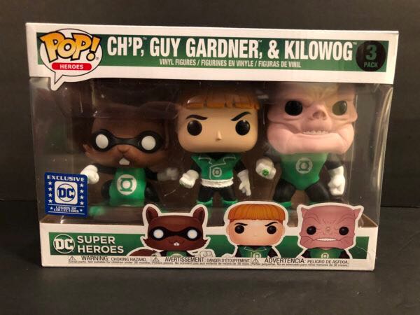Ch’p, Guy Gardner, & Kilowog - DC: Superheroes vinyl figure collectible - Main Image 2
