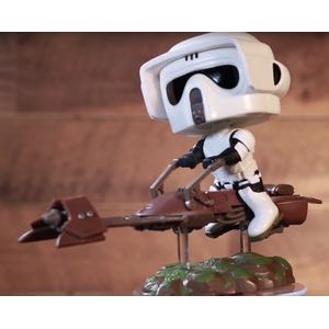 Scout Trooper (with Speeder Bike) - Star Wars vinyl figure collectible - Main Image 2