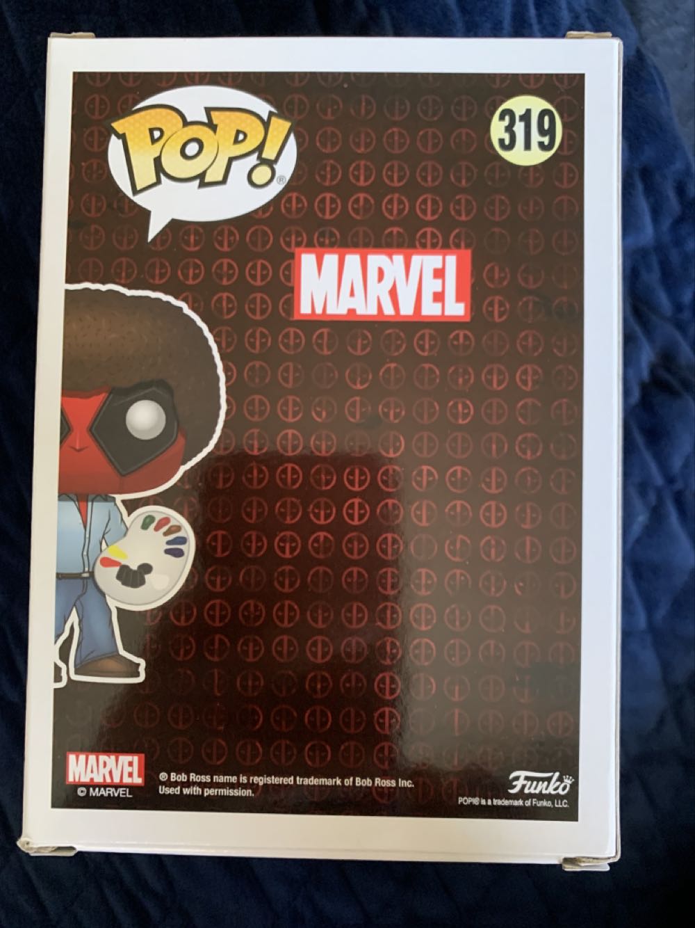 Deadpool as Bob Ross - Deadpool vinyl figure collectible - Main Image 4