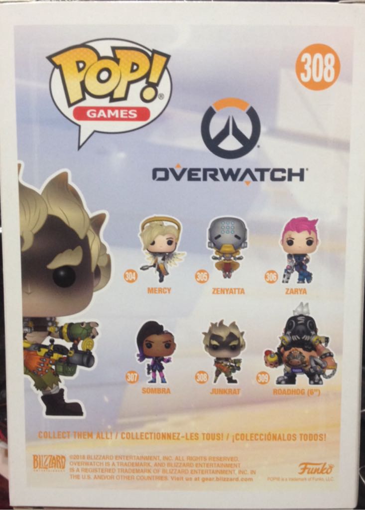Junkrat - Overwatch vinyl figure collectible [Barcode 889698290456] - Main Image 2