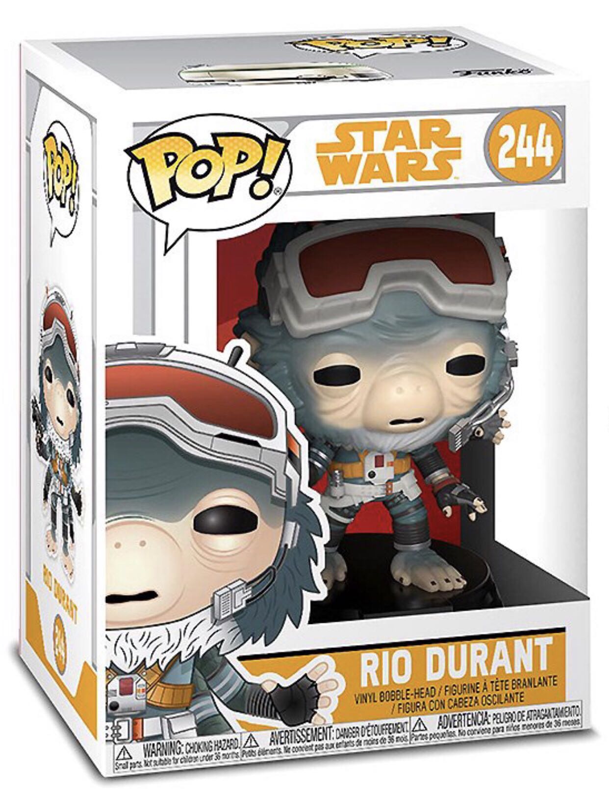 # 244 Rio Durant - Star Wars vinyl figure collectible [Barcode 889698269926] - Main Image 3