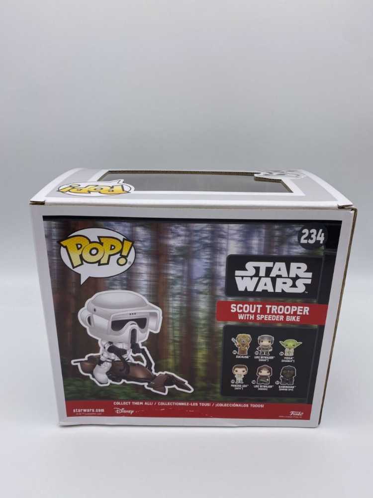 Scout Trooper with Speeder Bike - Star Wars vinyl figure collectible - Main Image 4