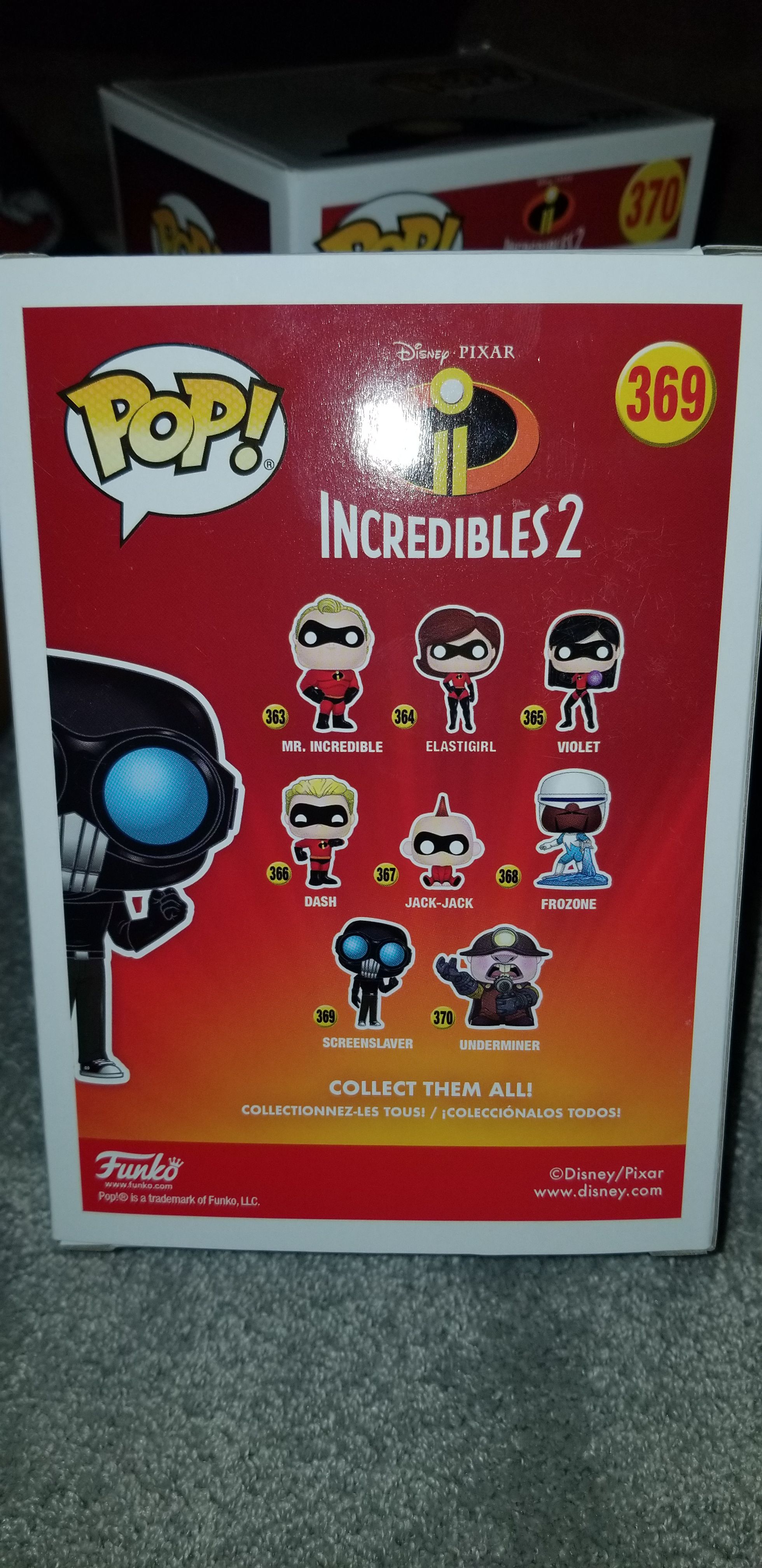 Screenslaver - The Incredibles vinyl figure collectible [Barcode 889698292078] - Main Image 2