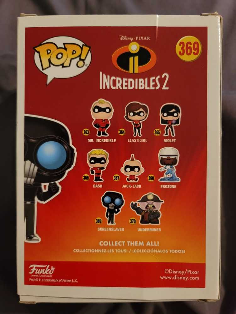 Screenslaver - The Incredibles vinyl figure collectible [Barcode 889698292078] - Main Image 3