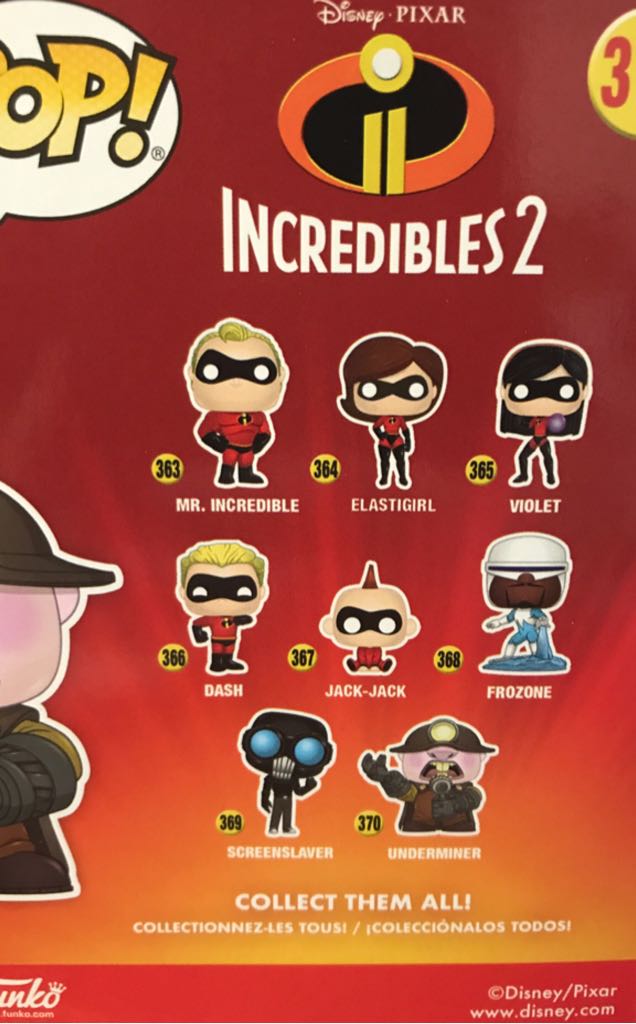 Underminer - The Incredibles vinyl figure collectible [Barcode 889698292085] - Main Image 2