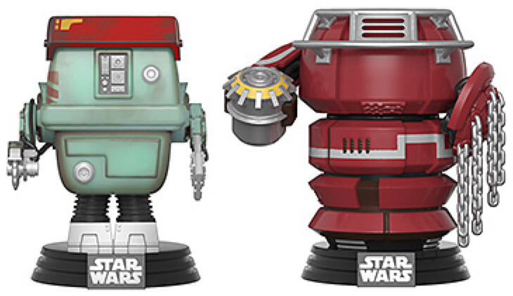 Fighting Droid Red - Star Wars vinyl figure collectible - Main Image 2