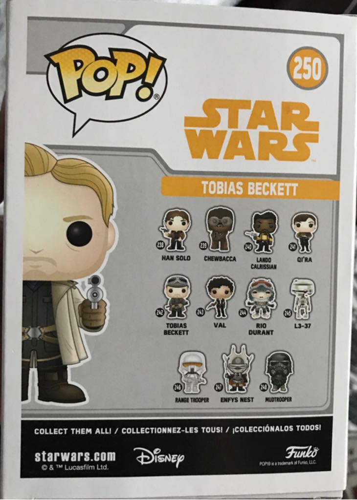 Tobias Beckett - Star Wars vinyl figure collectible [Barcode 889698269780] - Main Image 2