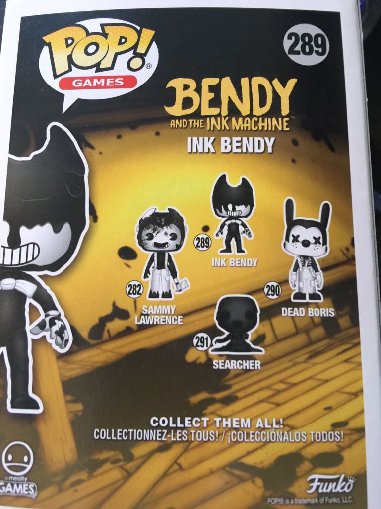 Ink Bendy - Bendy and the Ink Machine vinyl figure collectible [Barcode 889698291545] - Main Image 2