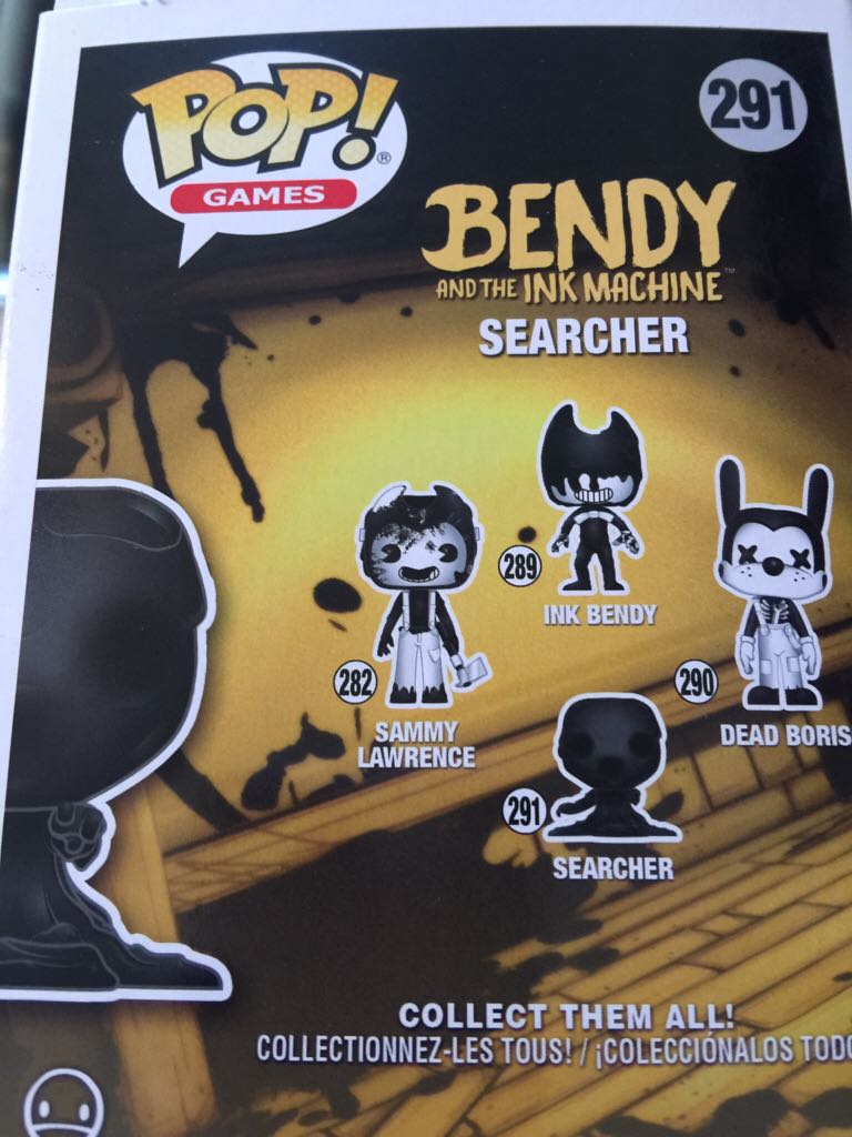 Searcher - Bendy and the Ink Machine vinyl figure collectible [Barcode 889698291330] - Main Image 2