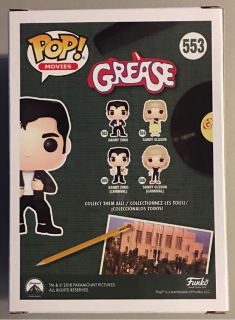Grease: Danny Zuko  vinyl figure collectible [Barcode 889698294423] - Main Image 2