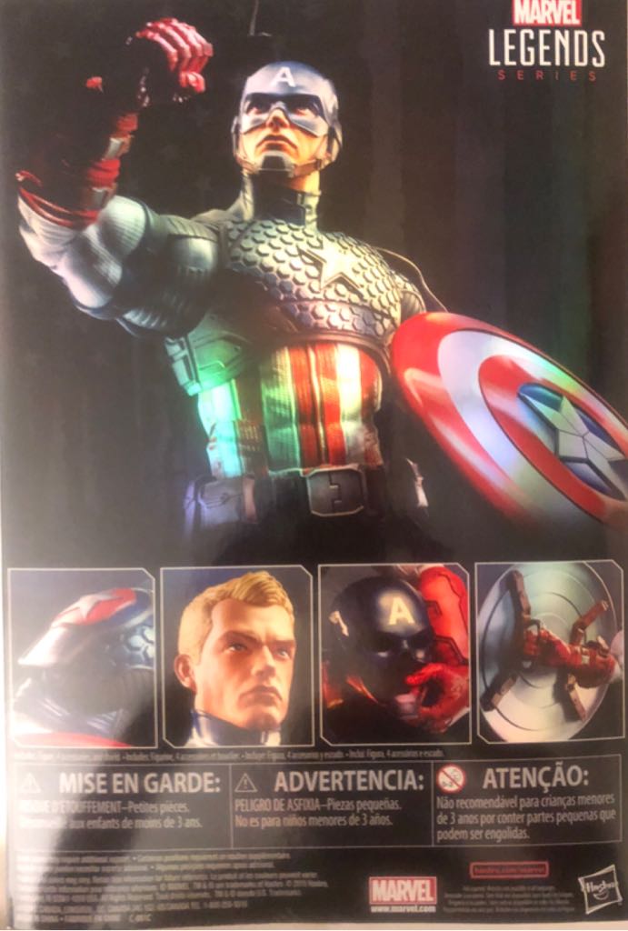 Captain America Marvel Legends - Captain America vinyl figure collectible - Main Image 2