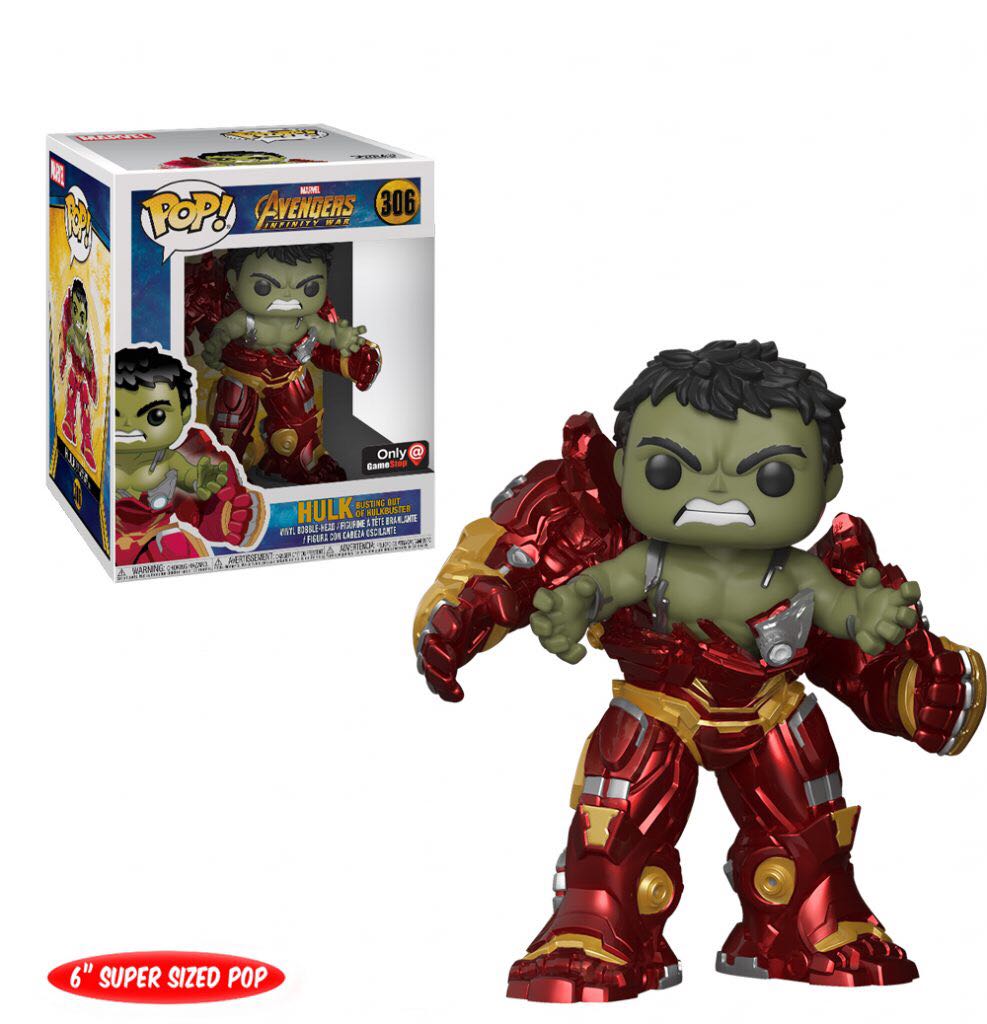Hulk Busting Out Of Hulkbuster  vinyl figure collectible - Main Image 2
