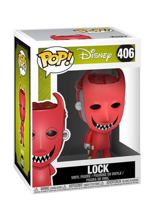 Lock - The Nightmare Before Christmas vinyl figure collectible [Barcode 889698293839] - Main Image 4