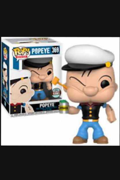 Popeye uni-minis - 369 - Popeye vinyl figure collectible - Main Image 3