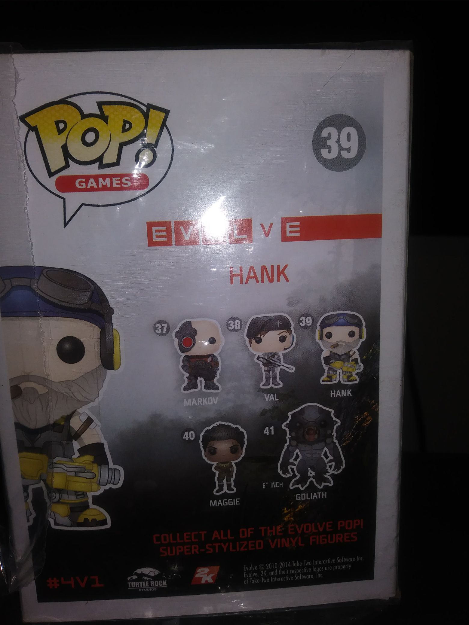 Hank - Evolve vinyl figure collectible [Barcode 442954481830] - Main Image 2
