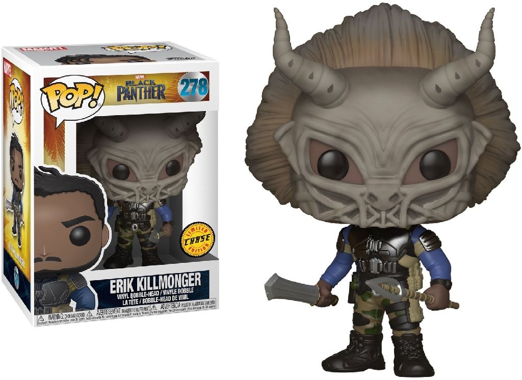Black Panther: Erik Killmonger (Chase) - Marvel Universe vinyl figure collectible - Main Image 2