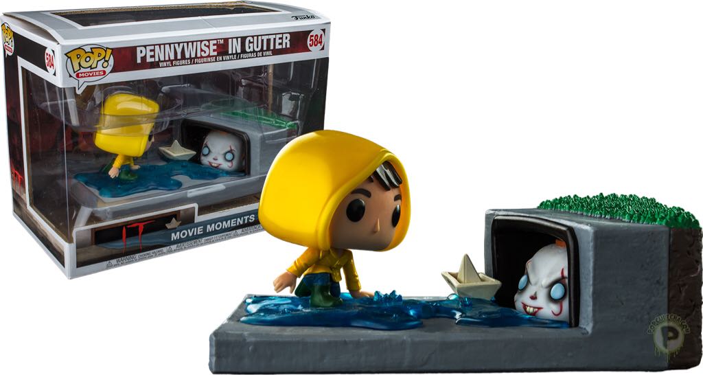 Pennywise In Gutter - It vinyl figure collectible [Barcode 889698302135] - Main Image 2