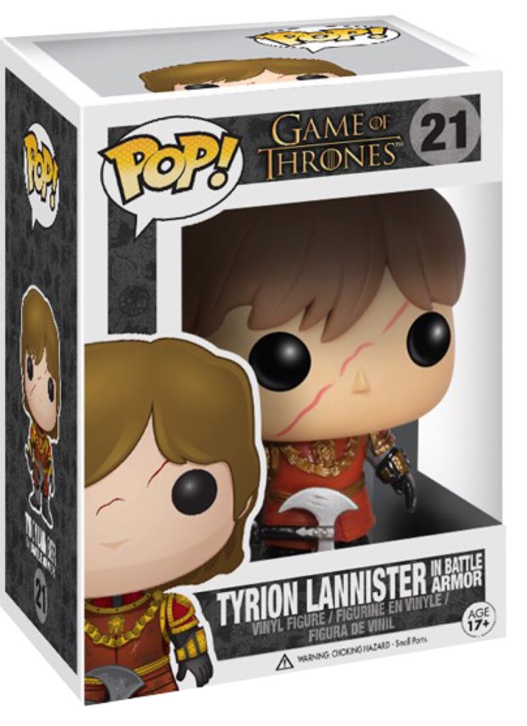 Tyrion Lannister - Game of Thrones vinyl figure collectible [Barcode 885961012206] - Main Image 2