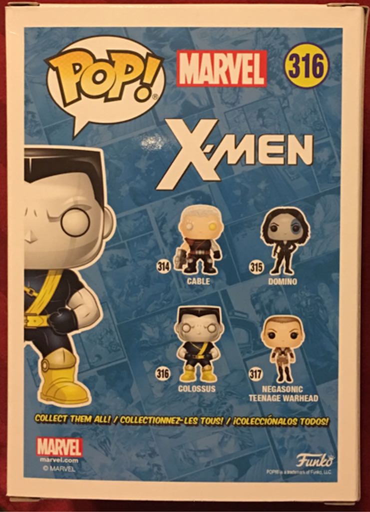 Colossus - Deadpool vinyl figure collectible [Barcode 889698308632] - Main Image 2