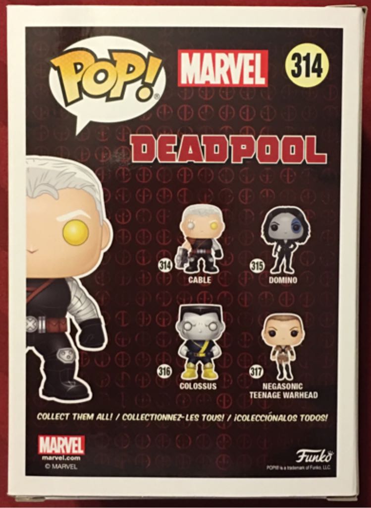 Cable - Deadpool vinyl figure collectible [Barcode 889698308625] - Main Image 2