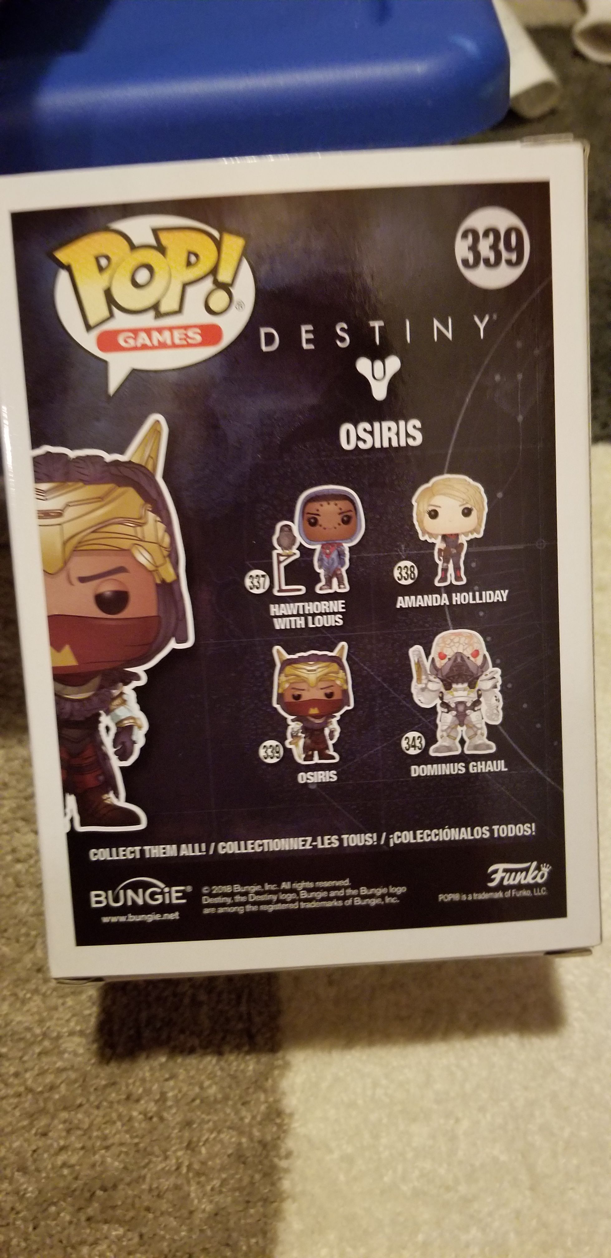 Osiris - Destiny vinyl figure collectible [Barcode 889698301718] - Main Image 2