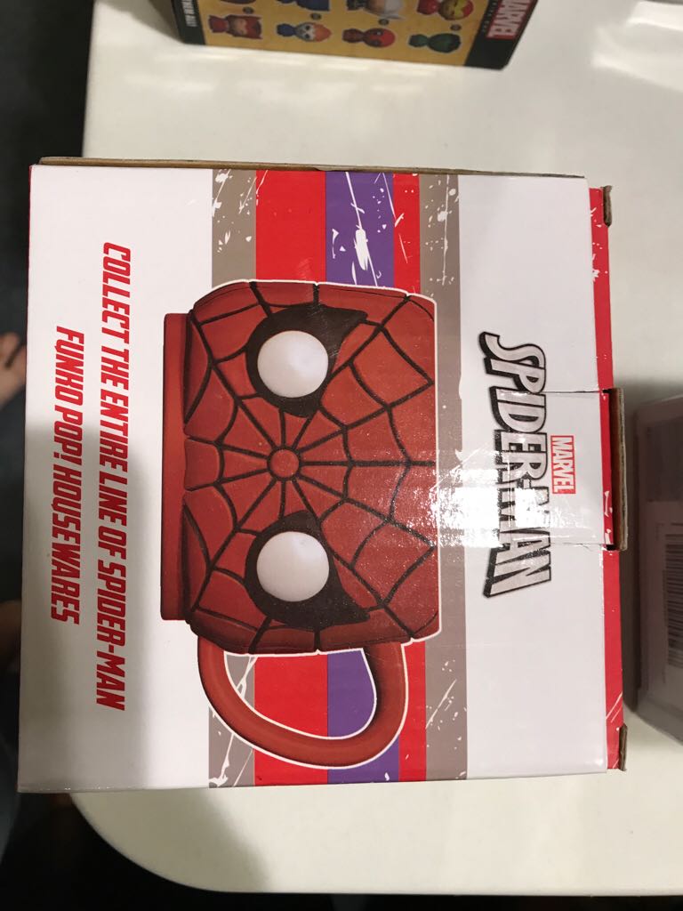 Funko Pop Home - Spiderman Mug  vinyl figure collectible [Barcode 849803057473] - Main Image 2