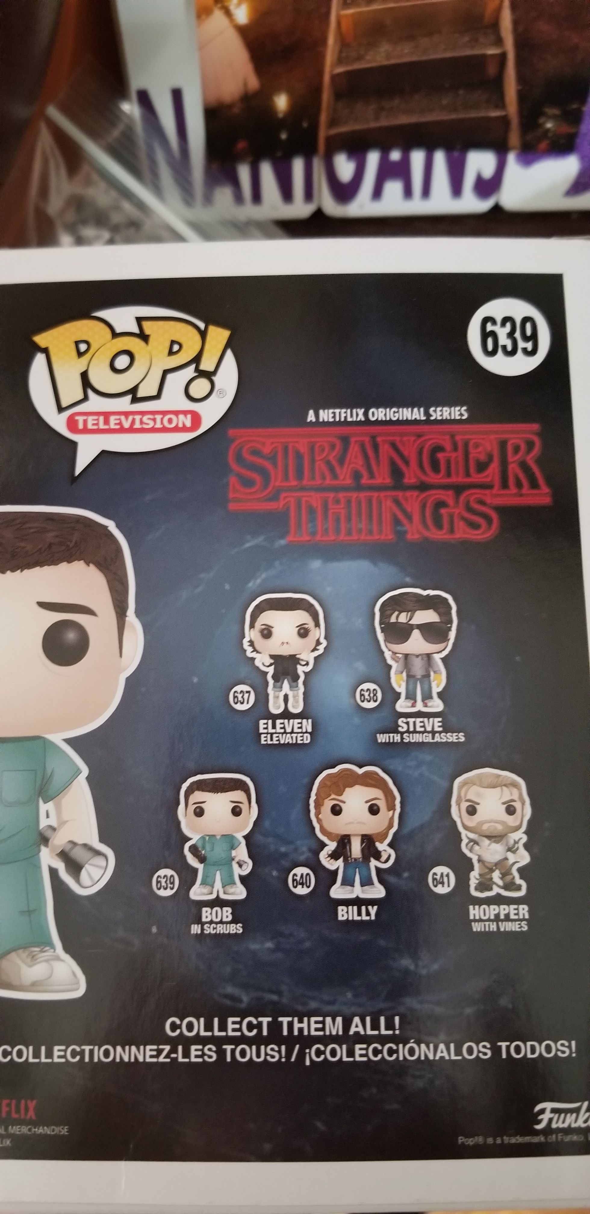 Stranger Things 2:  639 Bob (in scrubs) - Stranger Things vinyl figure collectible [Barcode 889698308786] - Main Image 2