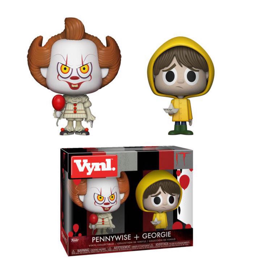 Pennywise & Georgie - It vinyl figure collectible [Barcode 889698292573] - Main Image 2