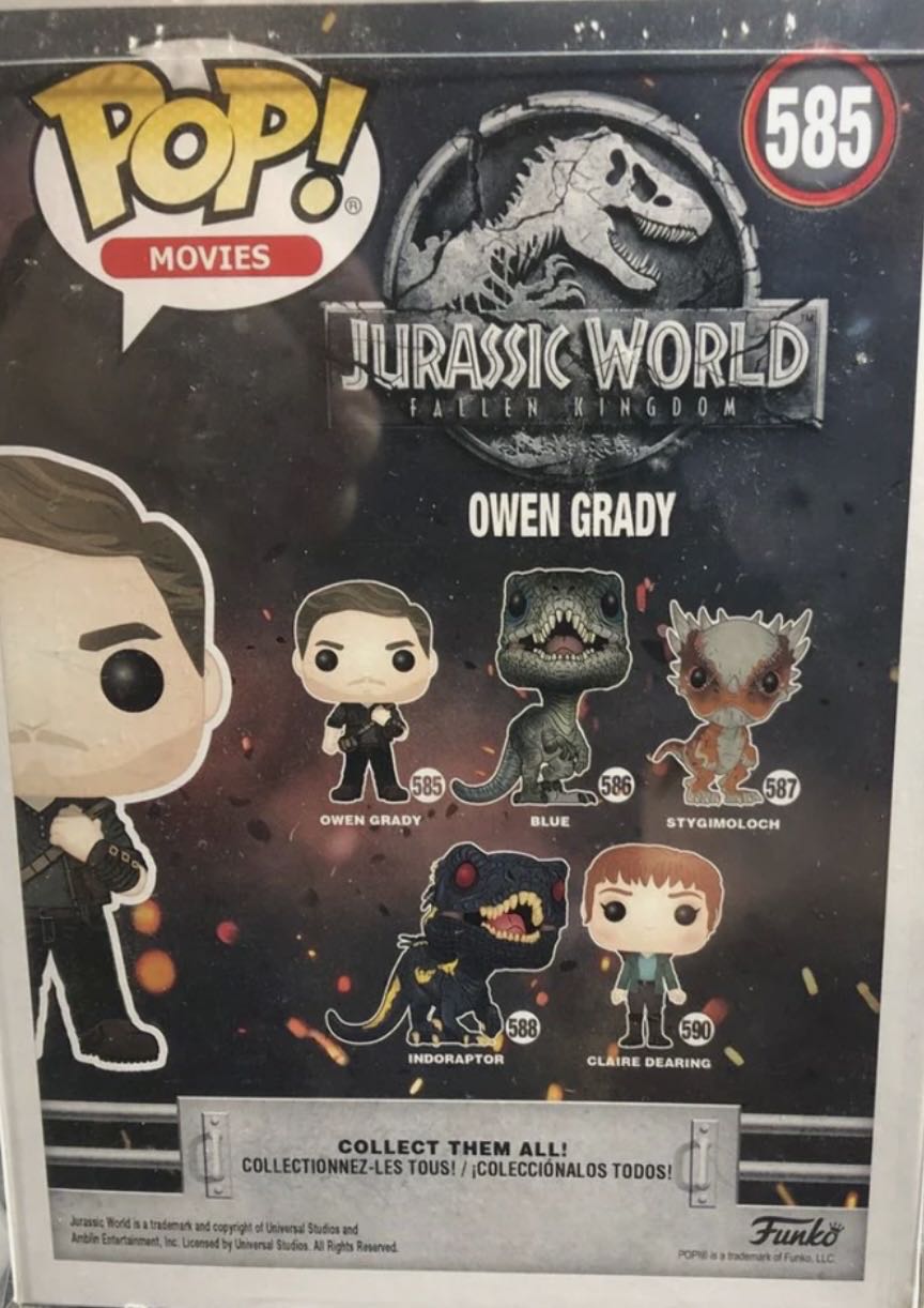 Owen Grady - Jurassic World vinyl figure collectible - Main Image 4