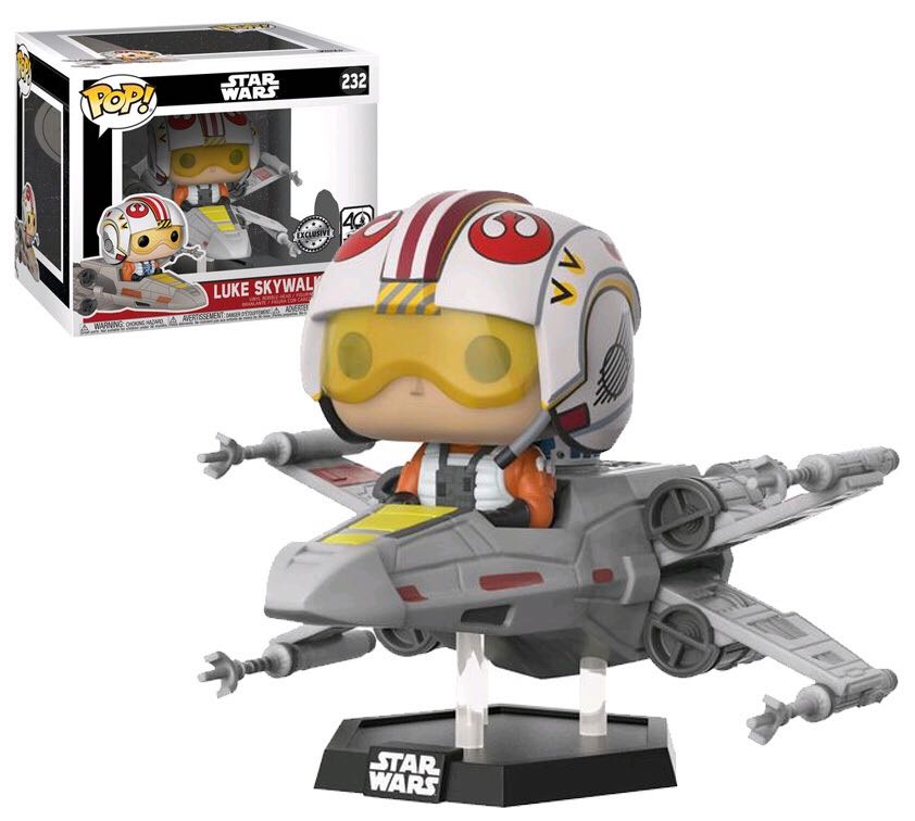 Star Wars # 232 Luke skywalker with XWing - Funko vinyl figure collectible - Main Image 2