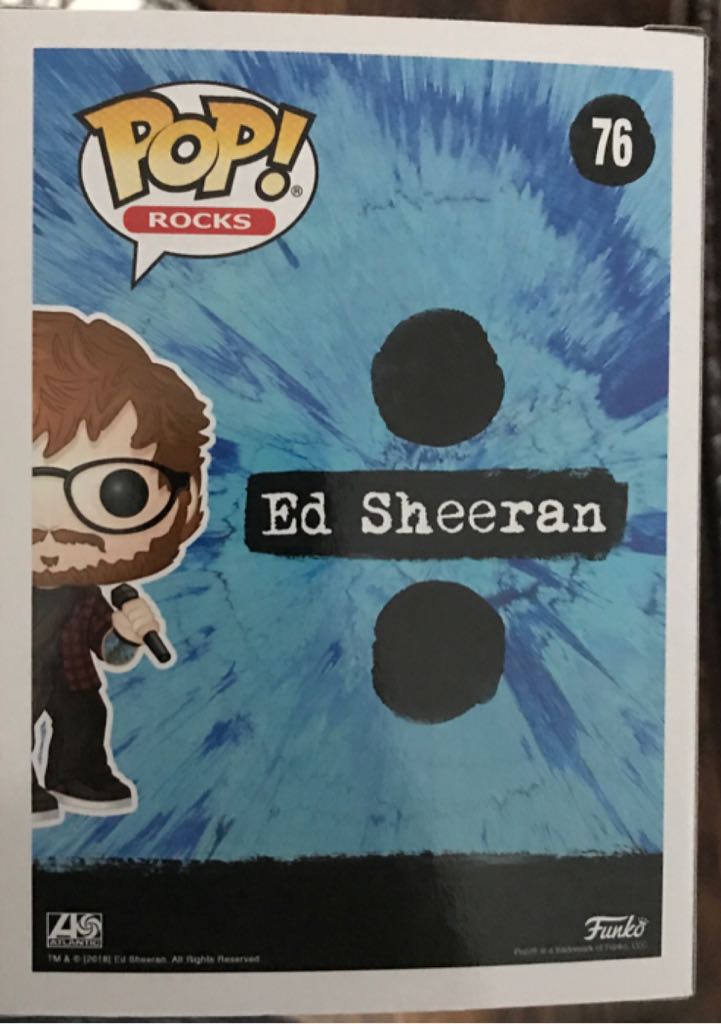 Ed Sheeran - Celebrities vinyl figure collectible [Barcode 889698295291] - Main Image 2