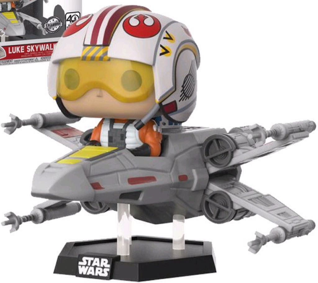 Luke Skywalker with X-Wing #232 - Star Wars vinyl figure collectible - Main Image 2