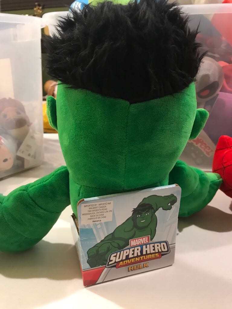 Marvel Super Hero Adventures - Hulk  vinyl figure collectible [Barcode 886144263224] - Main Image 2