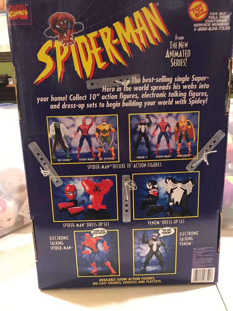 Spiderman Animated Series - Poseable Super Hero Spider-Man   vinyl figure collectible - Main Image 2