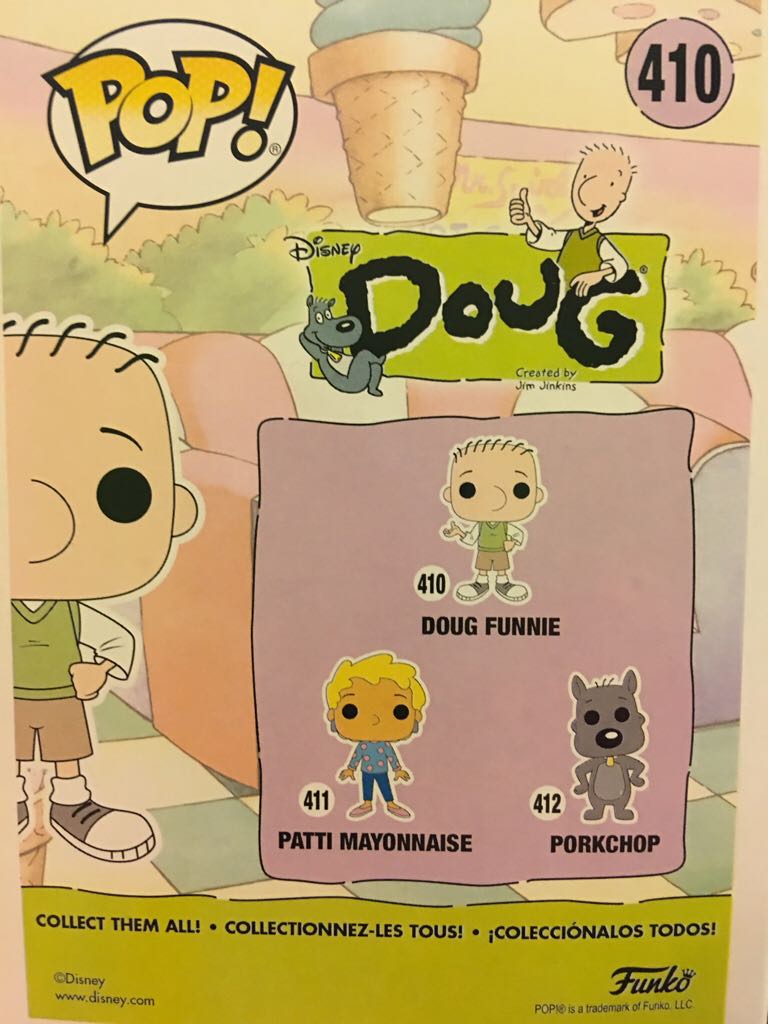 Doug Funnie - Disney vinyl figure collectible [Barcode 889698130530] - Main Image 2