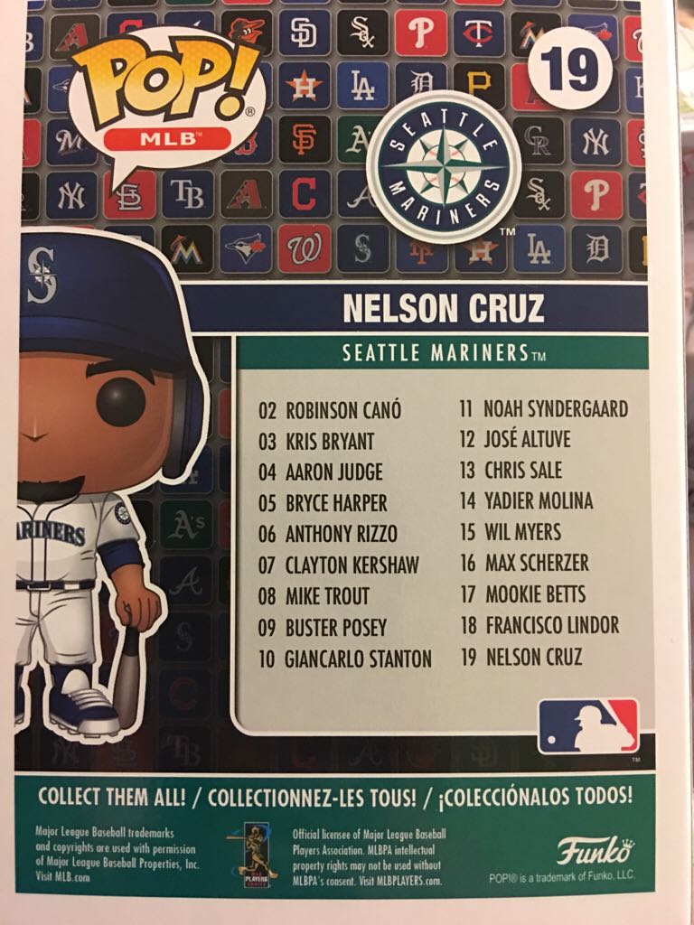 Nelson Cruz  vinyl figure collectible [Barcode 889698302203] - Main Image 2