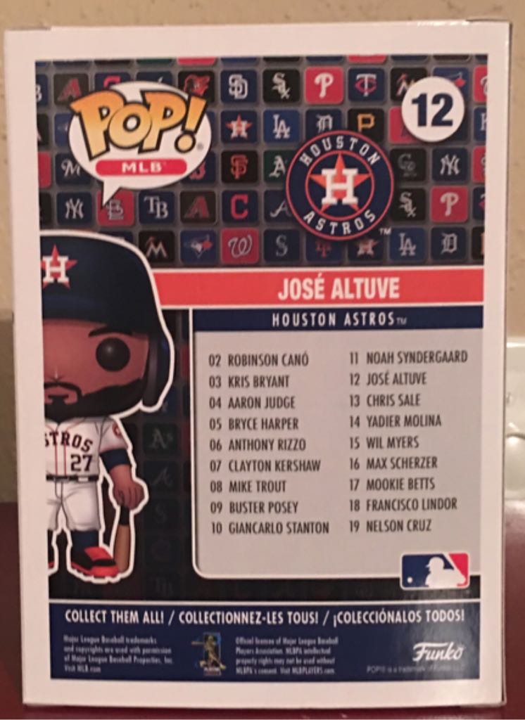 José Altuve - MLB vinyl figure collectible [Barcode 889698302357] - Main Image 2