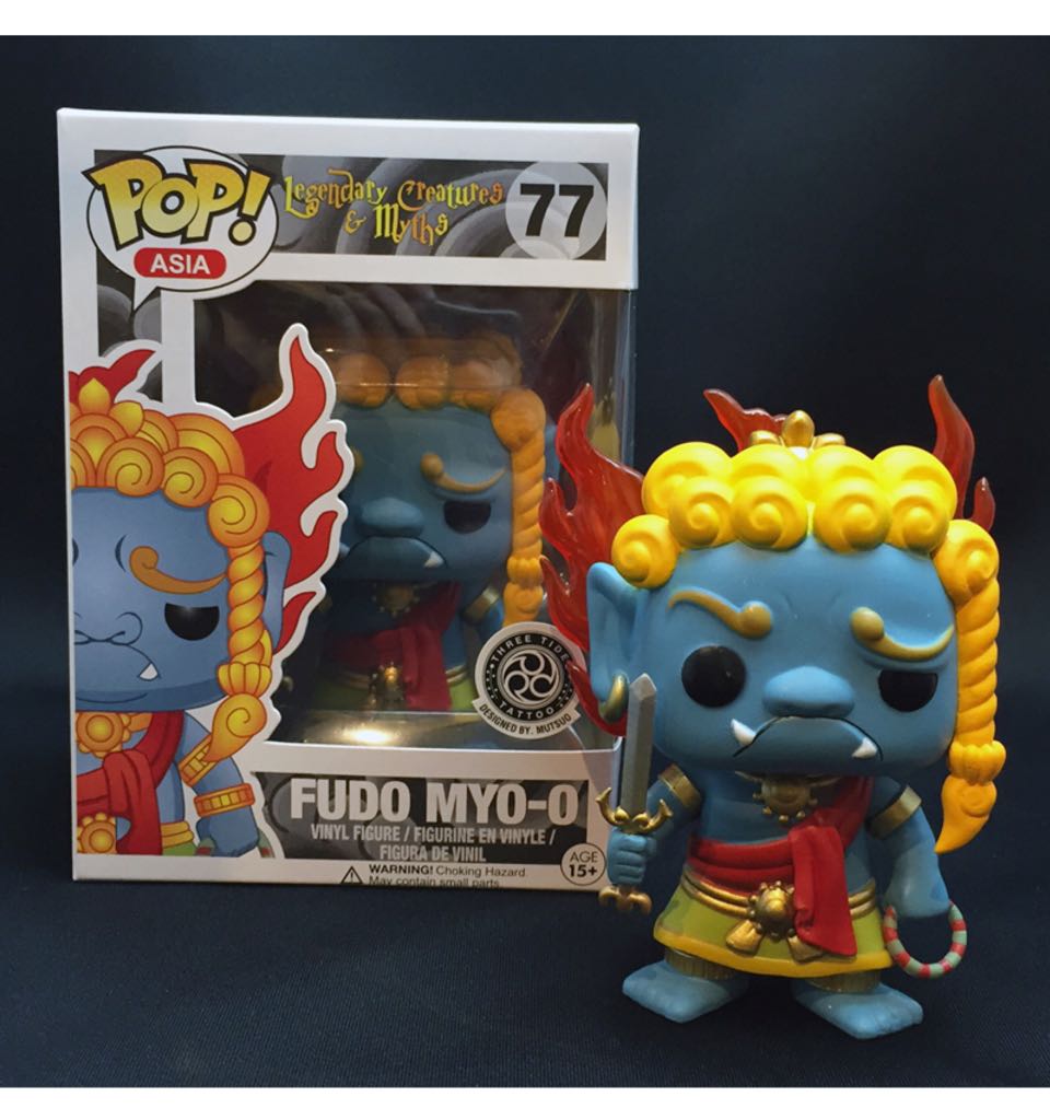 Fudo Myo-O (Blue) - Legendary Creatures and Myths vinyl figure collectible - Main Image 2